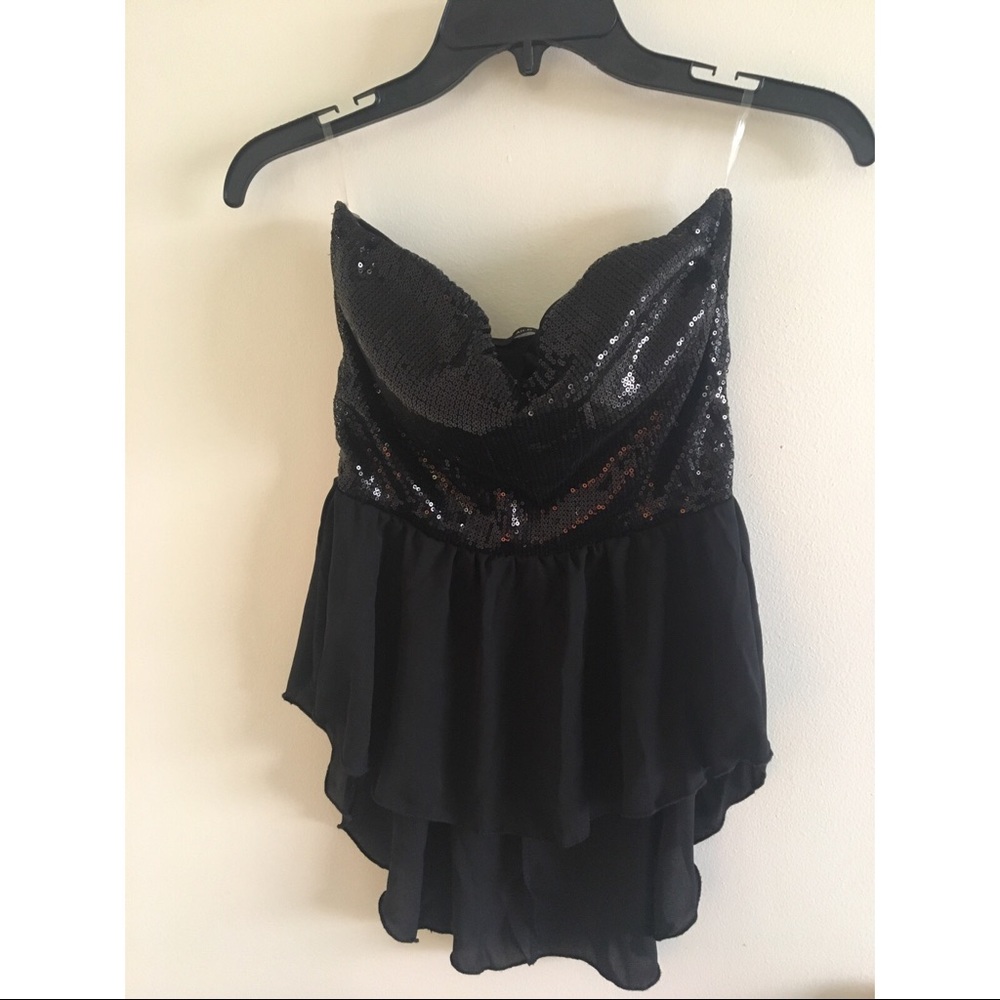 Strapless sexy top